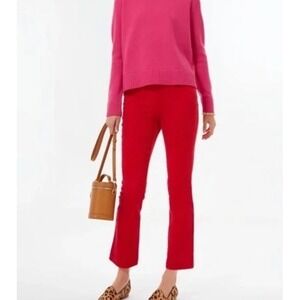 Tuckernuck Red Corduroy Ashford Pants Elastic Waist Size XL Red Preppy MINT